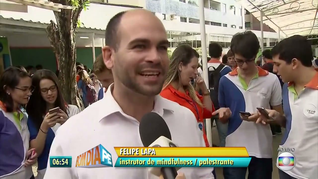 Felipe Lapa no Bom Dia Pernambuco, TV Globo