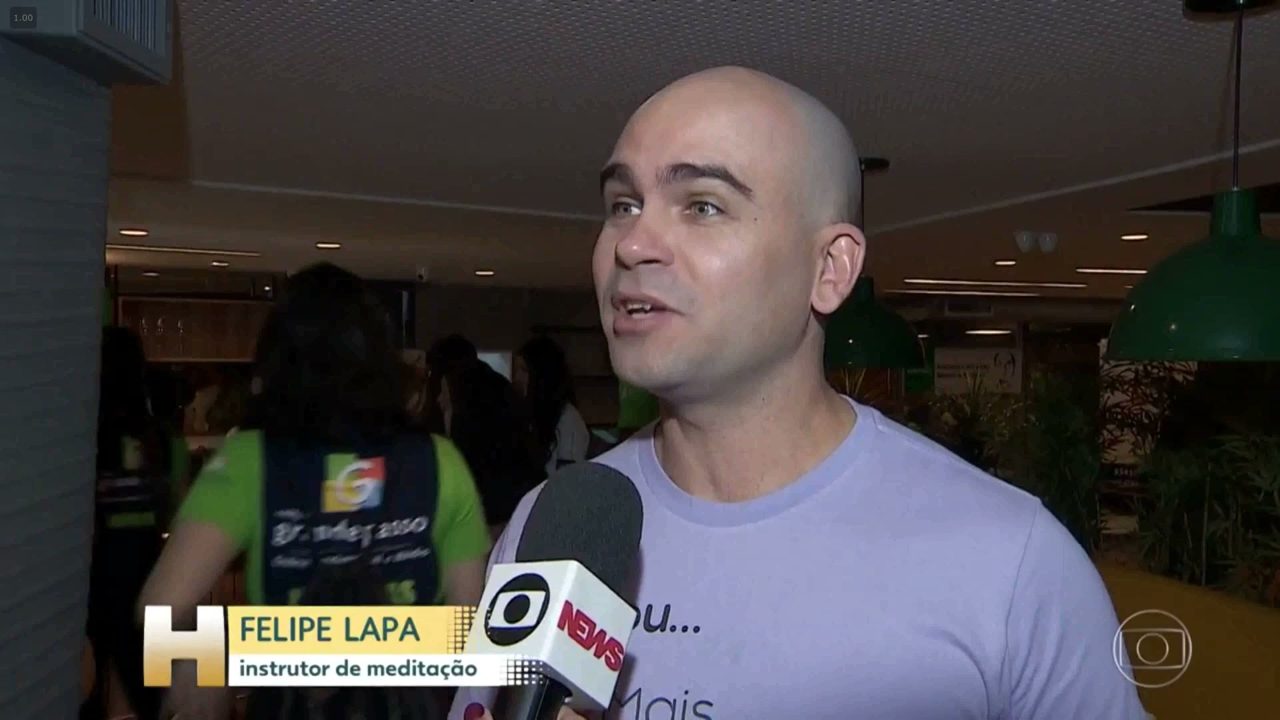 Felipe Lapa no Jornal Hoje, TV Globo