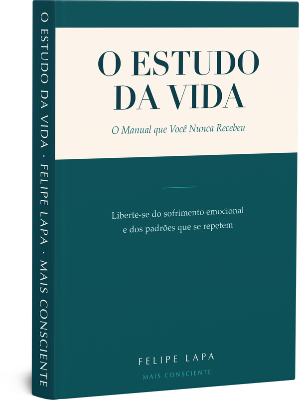 O livro O Estudo da Vida, de Felipe Lapa, em volume